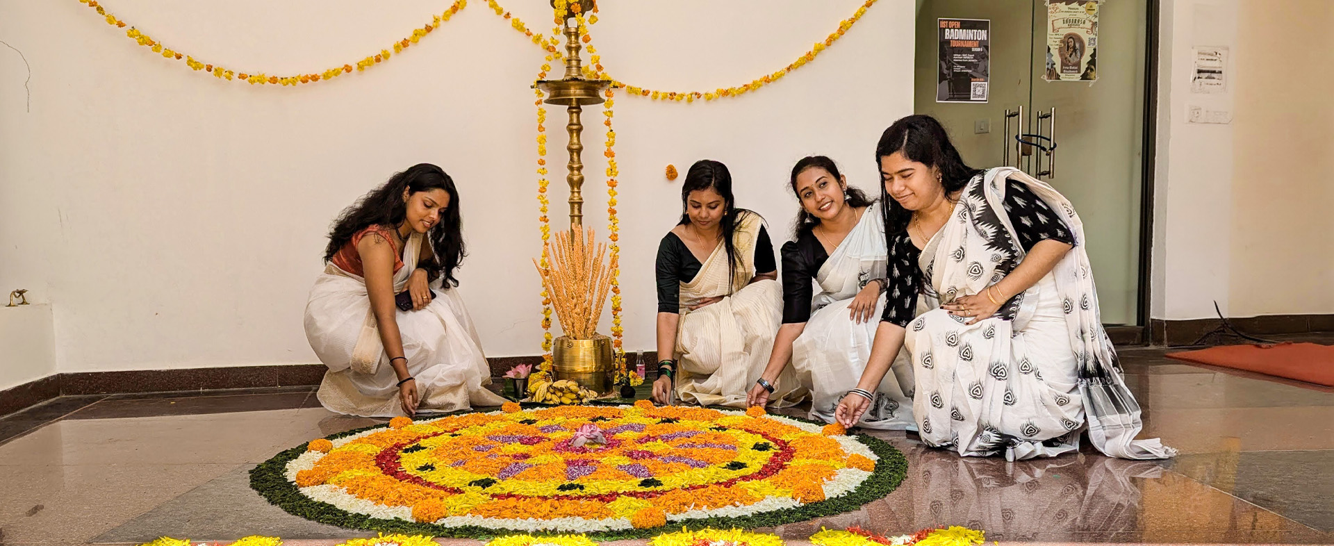 A grand entrance welcomes to IIST Trivandrum