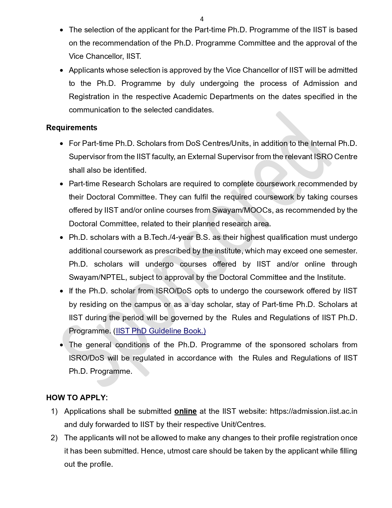 PhD Sponsored Notification 2025