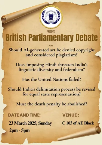 British parliamentary debate 